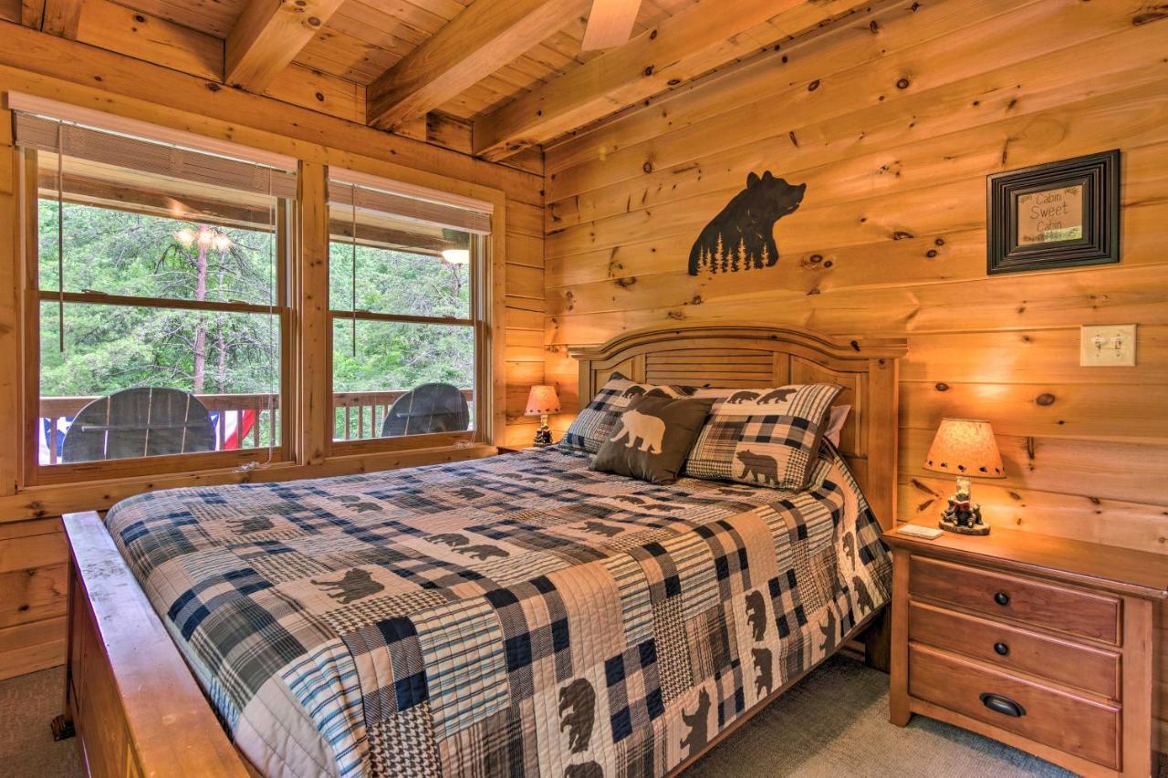 Moonshine Manor Cabin With Hot Tub, Near Lake Lure Exterior photo