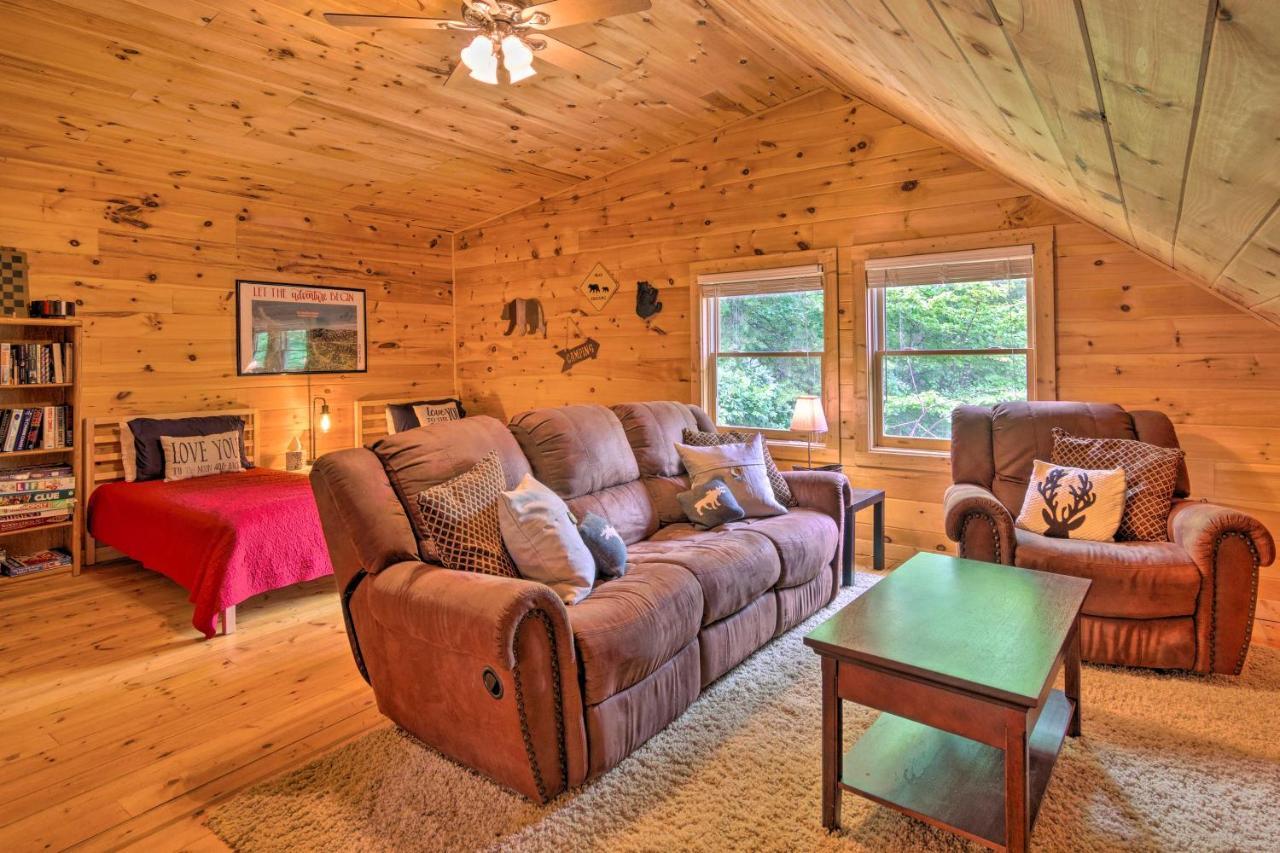 Moonshine Manor Cabin With Hot Tub, Near Lake Lure Exterior photo